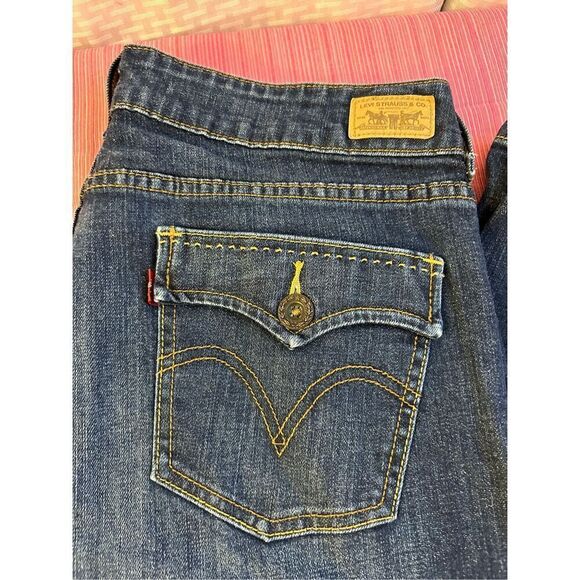Levi's 526 Slender Bootcut denim jeans women's 14 - Picture 3 of 8